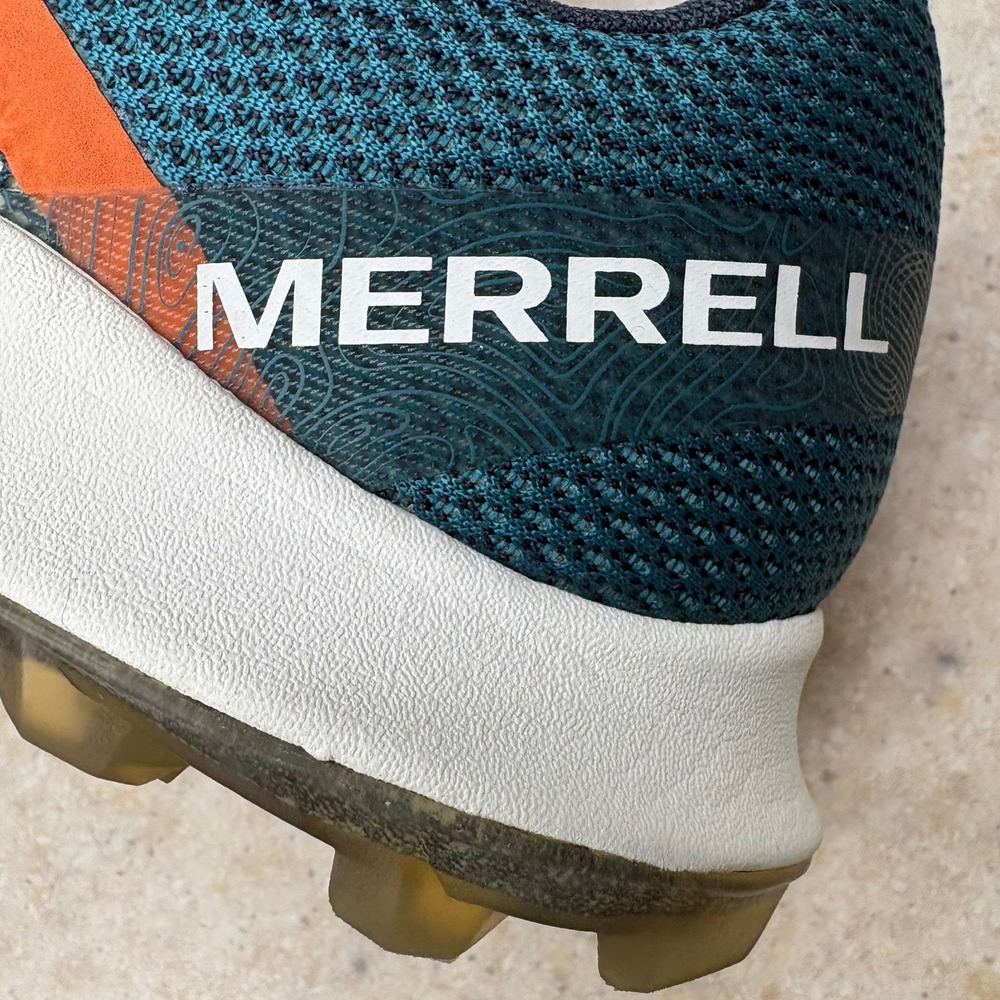 Merrell Womens Skyfire X J002472 Green Red Hiking Trail Shoes Sneakers Sz 9 US - Picture 12 of 15